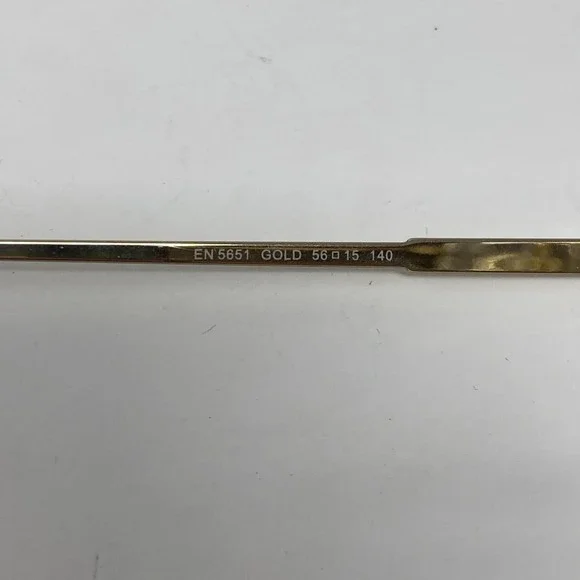 VTG Essentials Eyeglasses EN5665 Gunmetal Full Rim Aviator 56-15-140 Frames Only - Picture 4 of 7